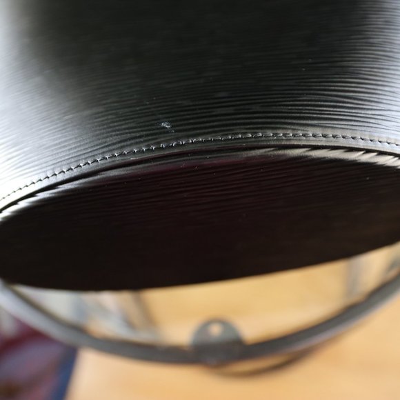 SOLD LOUIS VUITTON VINTAGE BLACK EPI LEATHER NOCTAMBULE TOTE BAG HANDBAG - Picture 15 of 15